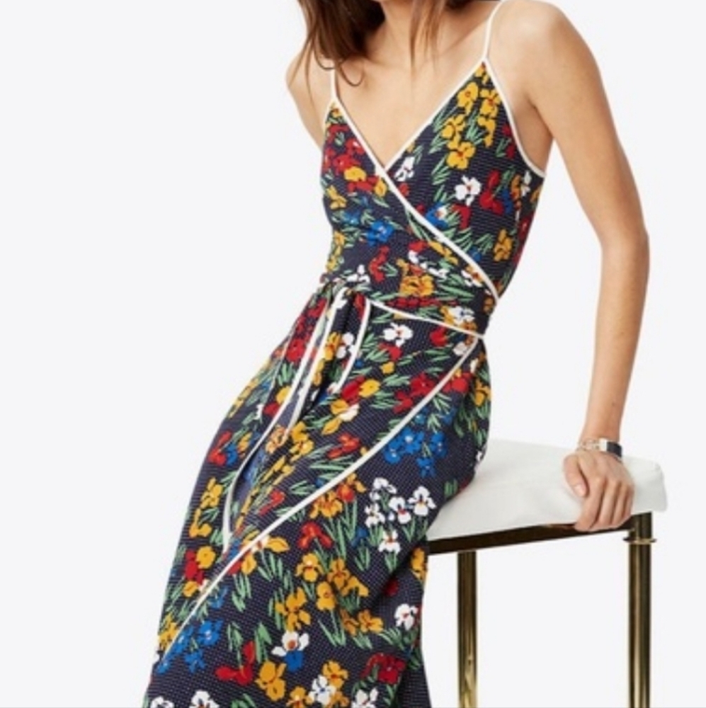NWT Tory Burch Grotto Wrap Dress SZ 4